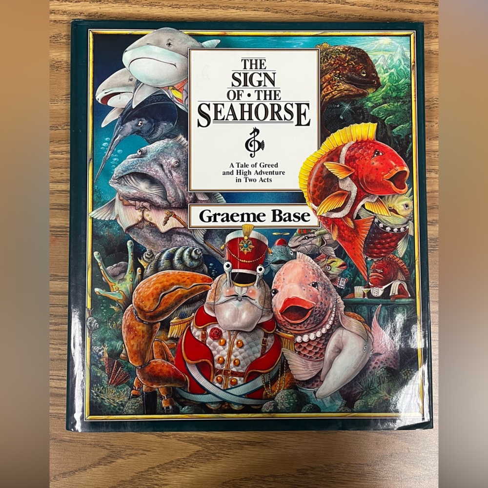 Signs of the Seahorse by Graeme Base, Hardcover